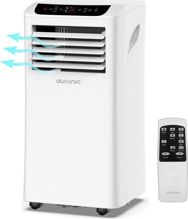 2dekans | Auronic Mobiele Airco - 4 Standen - 10.000 BTU -, Zakelijke goederen, Machines en Bouw | Metaalbewerking, Ophalen of Verzenden