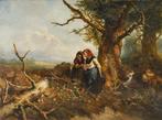 Mari ten Kate (1831-1910) - The partridges nest, Antiek en Kunst, Kunst | Schilderijen | Klassiek