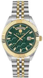 Philipp Plein PWPVA0424 Date Superlative Gent horloge, Overige merken, Staal, Staal, Verzenden