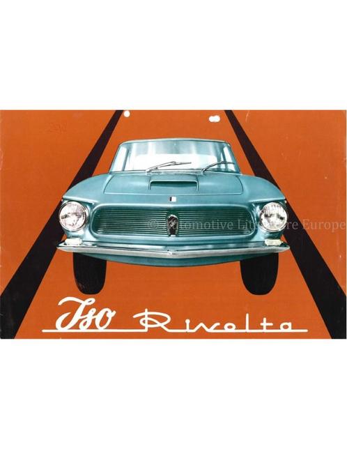 1962 ISO RIVOLTA IR 300 | IR 340 BROCHURE DUITS, Boeken, Auto's | Folders en Tijdschriften