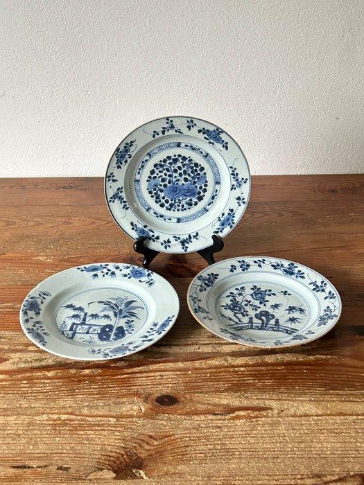 Schotel (3) - Porselein - Verschillende borden, Antiek en Kunst, Antiek | Overige Antiek