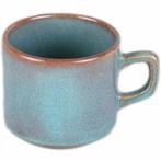 Kopjes | LAGUNA | Keramiek | Azuurblauw | 18.5cl | 12 Stuks, Verzenden, Nieuw in verpakking