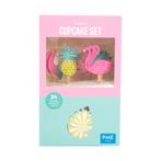 PME Cupcake Set Tropical 24st.**, Verzenden, Nieuw