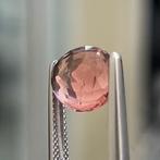 Zonder Minimumprijs Oranje, Roze Toermalijn - 5.34 ct -, Nieuw