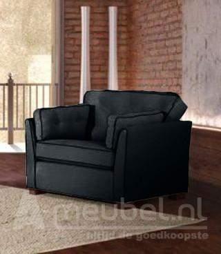 Fauteuil Dordrecht - fauteuils - Antraciet, Huis en Inrichting, Stoelen, Grijs, Nieuw, Stof