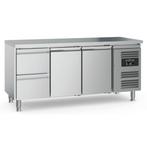 Ecofrost Koelwerkbank 417L | 2 Deuren + 2 Laden | Geforceerd, Witgoed en Apparatuur, Ophalen of Verzenden, Nieuw