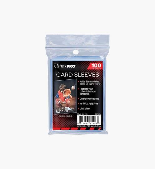 ultra pro soft card sleeves 100 stuks — 5 stuks, Hobby en Vrije tijd, Verzamelkaartspellen | Pokémon, Losse kaart, Nieuw, Foil