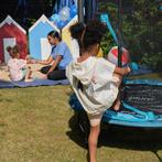 2dekans | Plum Trampoline - Geluid en Net - 122 x 122 x 180, Kinderen en Baby's, Speelgoed | Buiten | Trampolines, Ophalen of Verzenden