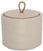 Leeff Voorraadpot Keramiek – Taupe L (Nieuw), Verzenden, Nieuw