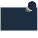 vidaXL Zwembadfolie solar drijvend 800x500 cm PE zwart en, Verzenden, Nieuw
