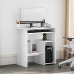 TRUUSK Bureau, 80 X 45 Cm, Computertafel, Kantoor Tafel Met, Huis en Inrichting, Verzenden, Nieuw