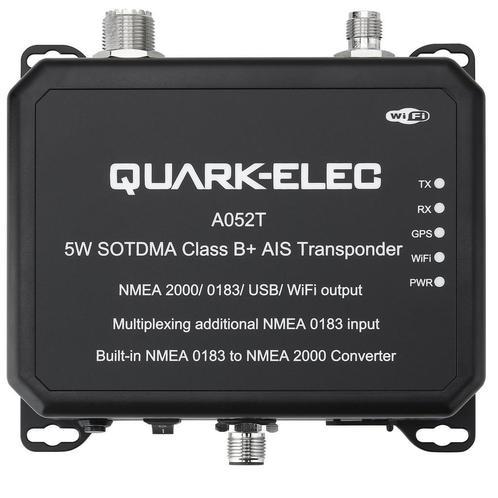 AIS Transponder 5W SOTDMA met WiFi – Quark-Elec A052T, Watersport en Boten, Navigatiemiddelen en Scheepselektronica, Nieuw, Verzenden