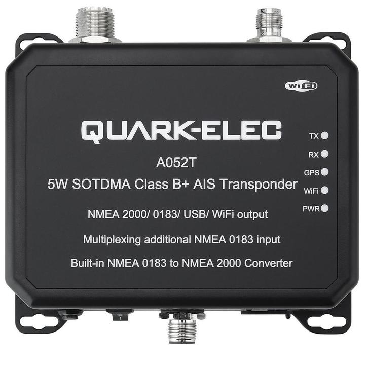 AIS Transponder 5W SOTDMA met WiFi – Quark-Elec A052T, Watersport en Boten, Navigatiemiddelen en Scheepselektronica, Nieuw, Verzenden