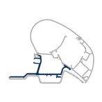 Dometic Mercedes Sprinter >2007/VW Crafter Adapter 2007-2016, Caravans en Kamperen, Tenten, Nieuw