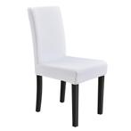 Stoelhoes stoelovertrek hoes voor stoelen stretch wit, Verzenden, Nieuw