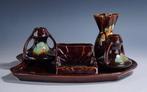Faienceries de Thulin - Vaas (5) - Art Deco set met