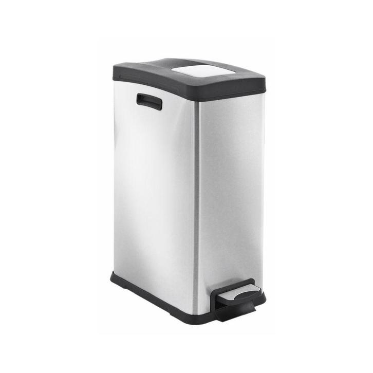 EKO Rejoice Step Bin 30 ltr - Mat RVS, Huis en Inrichting, Woonaccessoires | Prullenbakken, Nieuw, Verzenden