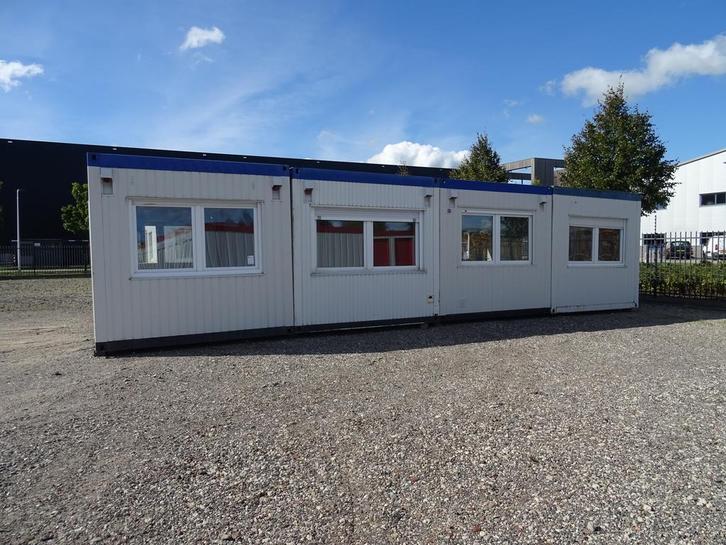 Kantoorunitset - 6 x 12 meter - open ruimte - gebruikt, Zakelijke goederen, Machines en Bouw | Keten en Containers