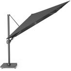 Challenger T2 glow premium parasol 300x300 cm antraciet, Ophalen of Verzenden, Nieuw