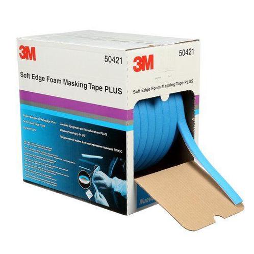 3M 50421 Maskeerkleefstrip Plus (blauw) 21 mm 3M-50421, Doe-het-zelf en Verbouw, Verf, Beits en Lak, Nieuw, Ophalen of Verzenden