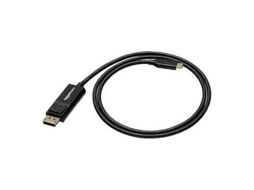 Veiling - Amazon Basics USB-C naar DisplayPort-kabel, Audio, Tv en Foto, Converters, Gebruikt