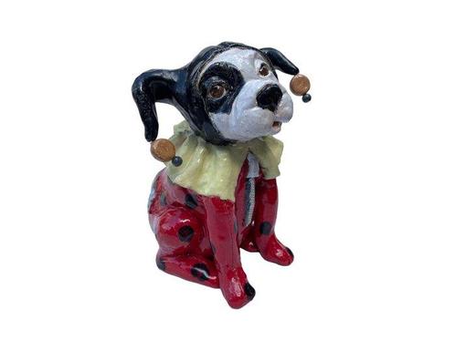 Anoniem - Harlequin Hound, Antiek en Kunst, Curiosa en Brocante