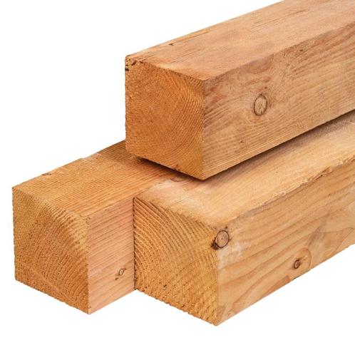 Douglas paal 15x15cm fijn gezaagd, Doe-het-zelf en Verbouw, Hout en Planken, Nieuw, Ophalen of Verzenden