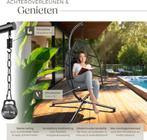 Egg Hangstoel - Binnen en buiten - Tot 150kg - Donkergrijs -, Huis en Inrichting, Fauteuils, Verzenden, Zo goed als nieuw