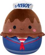Jazwares Squishmallows Stranger Things Pluche 25CM-Chocolate, Ophalen of Verzenden, Nieuw