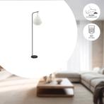 EGLO Minting Vloerlamp - E27 - 158,5 cm - Zwart/Wit - Papier, Verzenden, Zo goed als nieuw