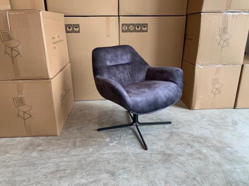 Veiling - Fauteuil Risto 360 (2 stuks) Draaibaar - Velours -, Huis en Inrichting, Fauteuils, Nieuw