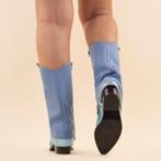 -50% DWRS Label  DWRS Label Kaplaarzen 10543 shetland denim, Verzenden, Nieuw, Blauw