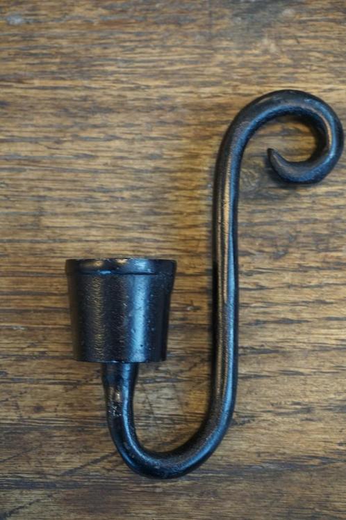 Hangkandelaar/glashaak Zwart 13 cm, Huis en Inrichting, Woonaccessoires | Kandelaars en Kaarsen, Nieuw, Verzenden