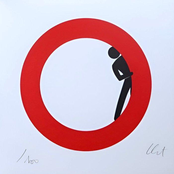 Clet Abraham (1966) - Timido, Antiek en Kunst, Kunst | Designobjecten