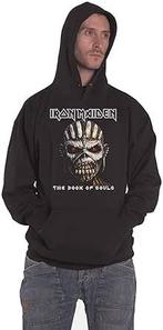 shirts - Iron Maiden  - Hoodie Book of Skulls size 2XL, Zo goed als nieuw, Verzenden