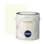Histor Perfect Finish Muurverf Mat - Ivoor 6553 - 2,5 Liter, Doe-het-zelf en Verbouw, Verf, Beits en Lak, Overige kleuren, Nieuw