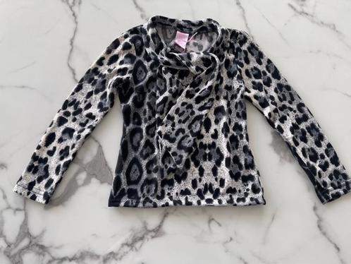 Meisjes trui | Longsleeve panterprint grijs of groen, Kinderen en Baby's, Kinderkleding | Kinder-kledingpakketten, Overige maten