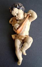 Beeldje - Südtirol Engel Putte ca. 19 cm - Hout