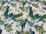 Tropisch Koninklijkheid – De zang van de pauw - Meubelstof -