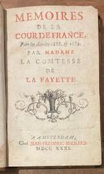 Madame la Comtesse de La Fayette - Mémoires de la Cour de