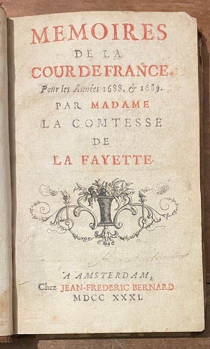 Madame la Comtesse de La Fayette - Mémoires de la Cour de, Antiek en Kunst, Antiek | Boeken en Bijbels
