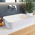 MONDIAZ ARVO Waskom solid surface 55cm kleur Cale / Talc, Doe-het-zelf en Verbouw, Sanitair, Ophalen of Verzenden, Nieuw, Overige typen