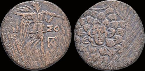 85-65bc Pontos Amisos Time of Mithradates Vi Eupator Ae22..., Postzegels en Munten, Munten | Europa | Niet-Euromunten, Verzenden