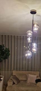 Hanglamp, Huis en Inrichting, Lampen | Hanglampen, Ophalen, Zo goed als nieuw, Glas, 50 tot 75 cm