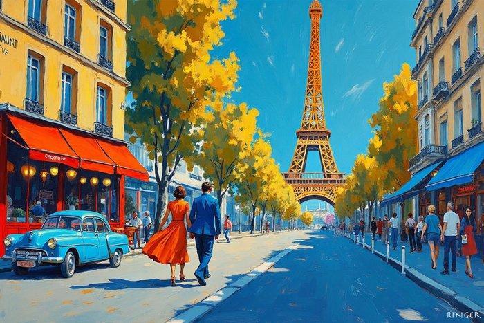 RINGER - Paris Toile 1/1 XXL, Antiek en Kunst, Kunst | Designobjecten