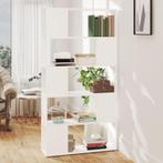 vidaXL Boekenkast/kamerscherm 80x24x155 cm bewerkt hout wit, Verzenden, Nieuw, 50 tot 100 cm, Minder dan 25 cm