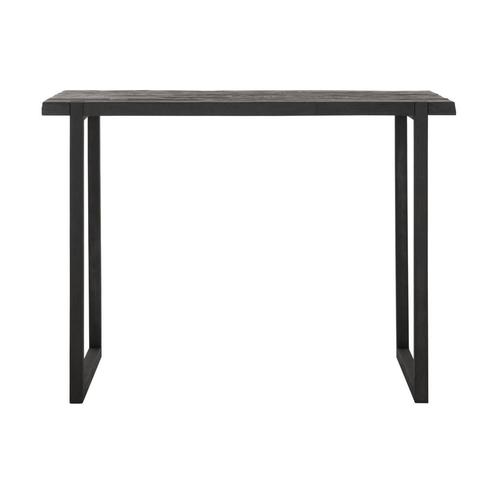 *WOONWINKEL* DTP Home Timeless Black Beam Teakhouten Bartafe, Huis en Inrichting, Tafelonderdelen, Nieuw, Verzenden