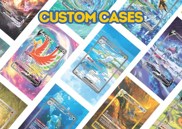 Maak jouw Pokemon verzameling nog mooier met Custom Cases, Hobby en Vrije tijd, Verzamelkaartspellen | Pokémon, Sleeves of Kaarthoesjes
