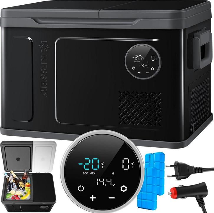 Compressor Koelbox elektrisch - Coolbox - Frigobox - 49L - Z, Caravans en Kamperen, Koelboxen, Zo goed als nieuw, Verzenden