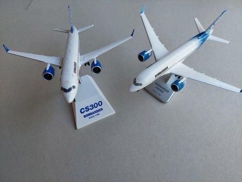 1:200 - Passagiersvliegtuig - Bombardier - CS100 - CS300 -, Antiek en Kunst, Antiek | Wandborden en Tegels